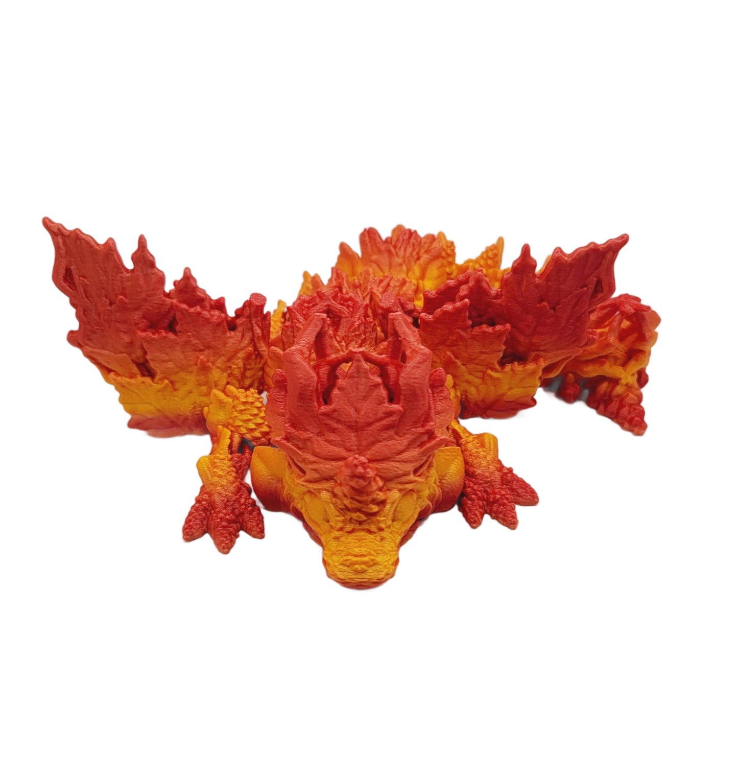 Autumn Dragon - 3D printed Articulating figurine