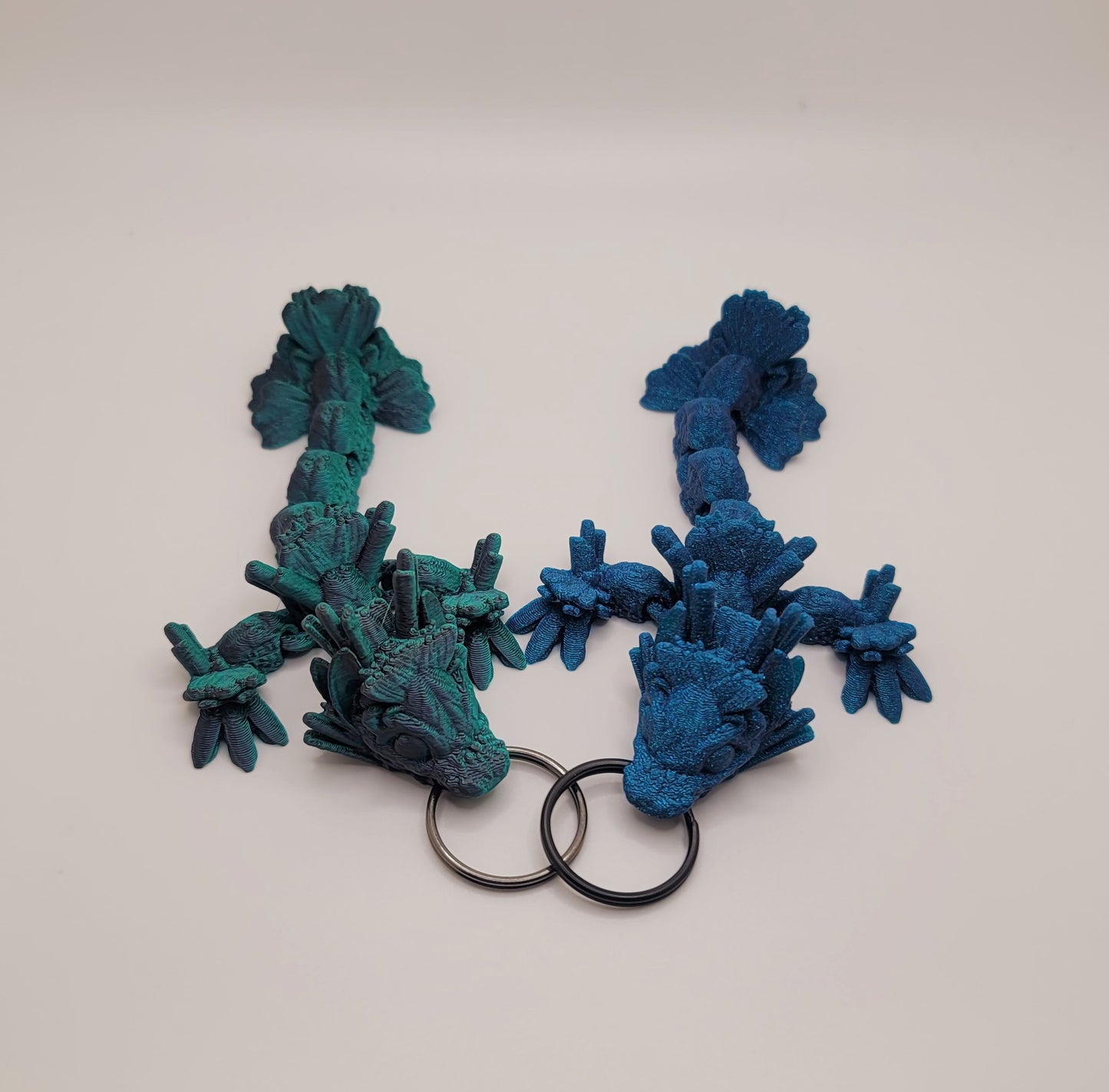 Dragon Tail/Tadling - 3D printed Articulating Key Ring