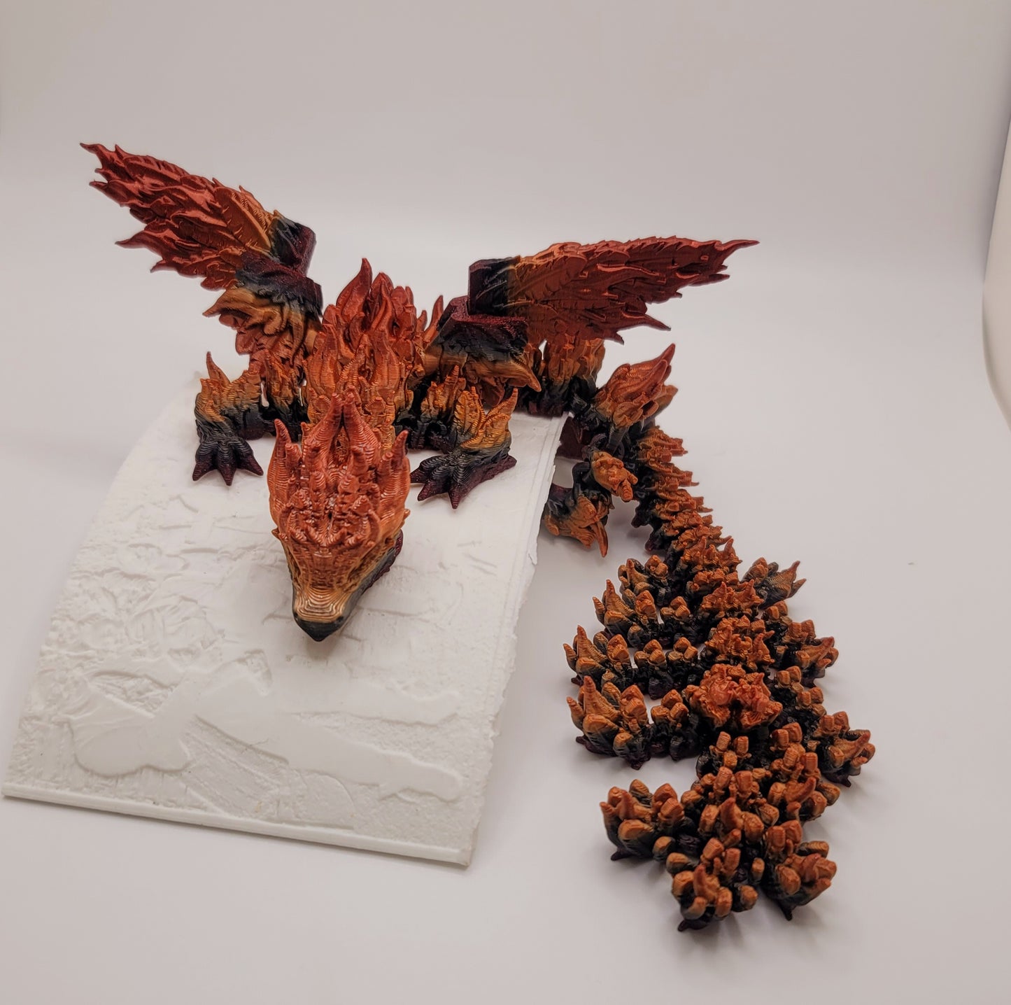 Phoenix Dragon - 3D printed Articulating figurine