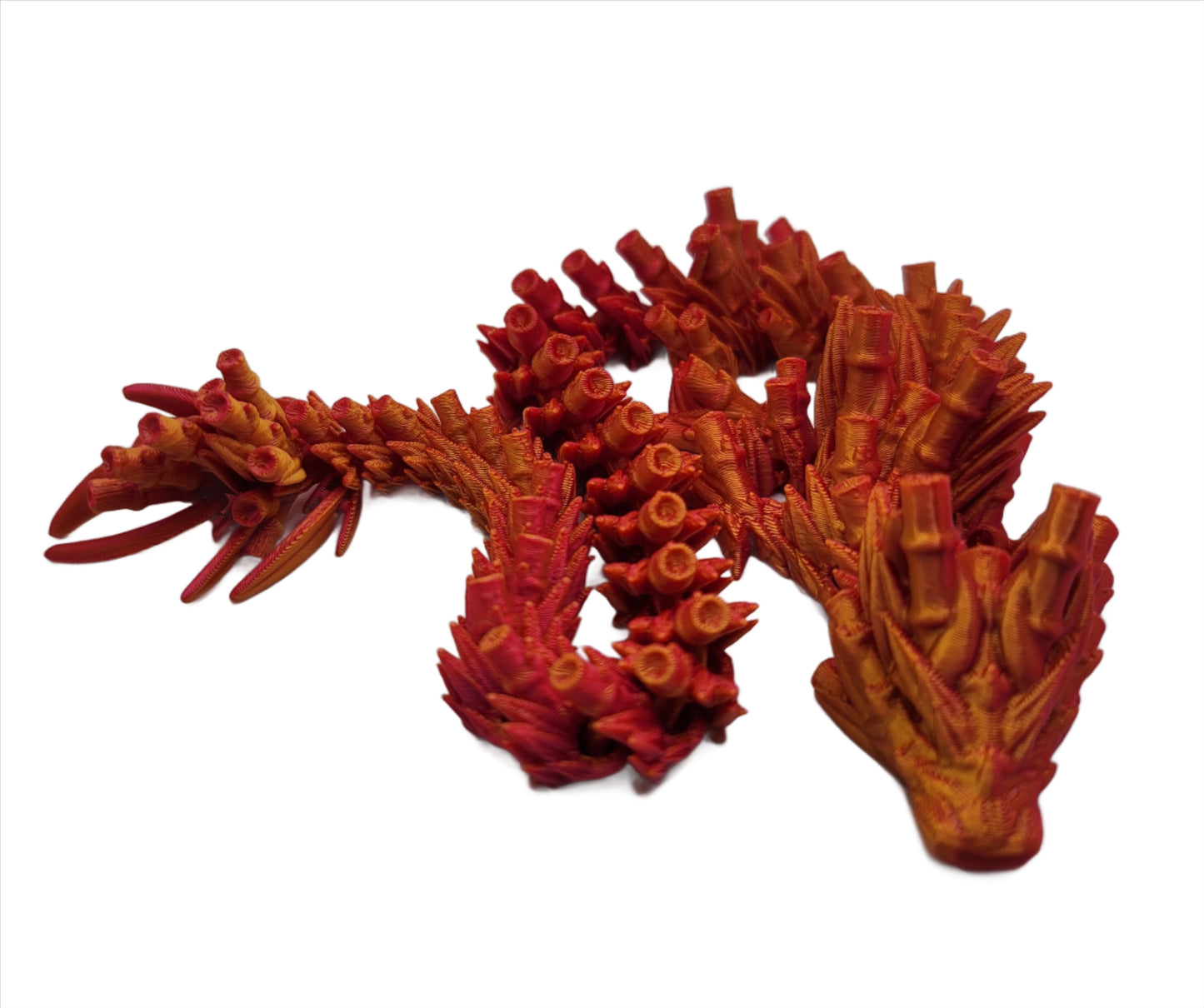 Bamboo Dragon - 3D printed Articulating figurine