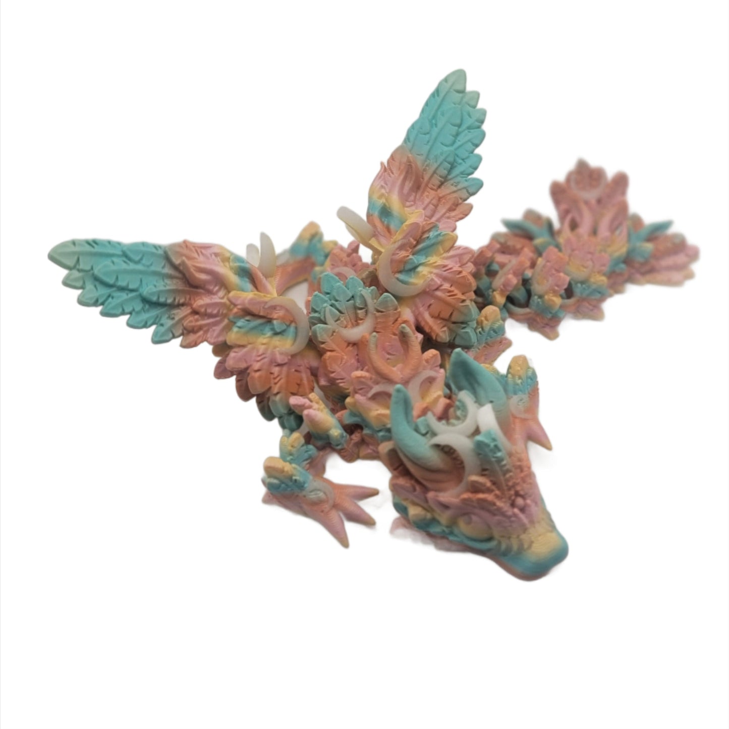Baby Lunarwing Dragon - 3D Printed - 8.5" long