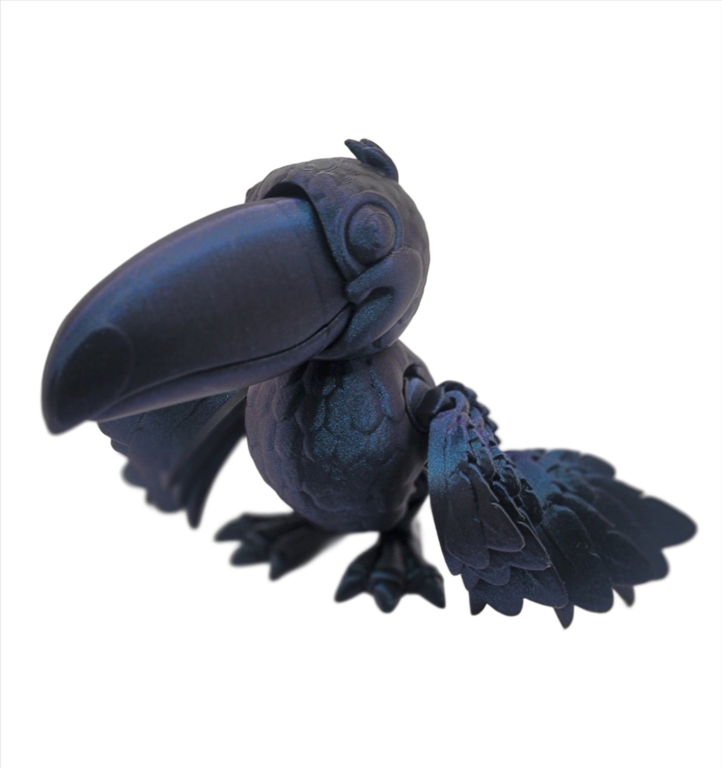 Toucan - 3D printed articulating figurine