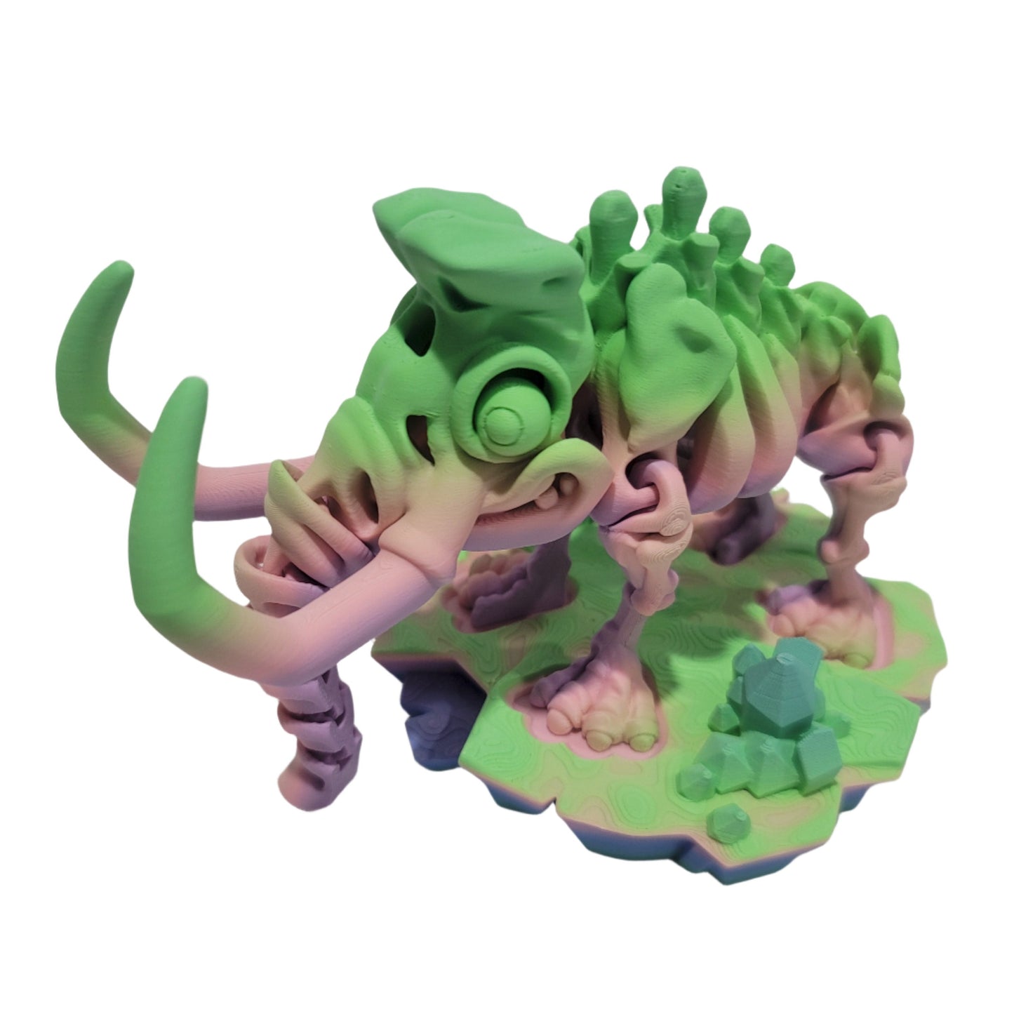 Mammoth Dinosaur - 3D printed Articulating figurine