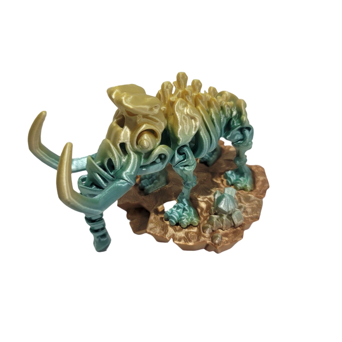 Mammoth Dinosaur - 3D printed Articulating figurine