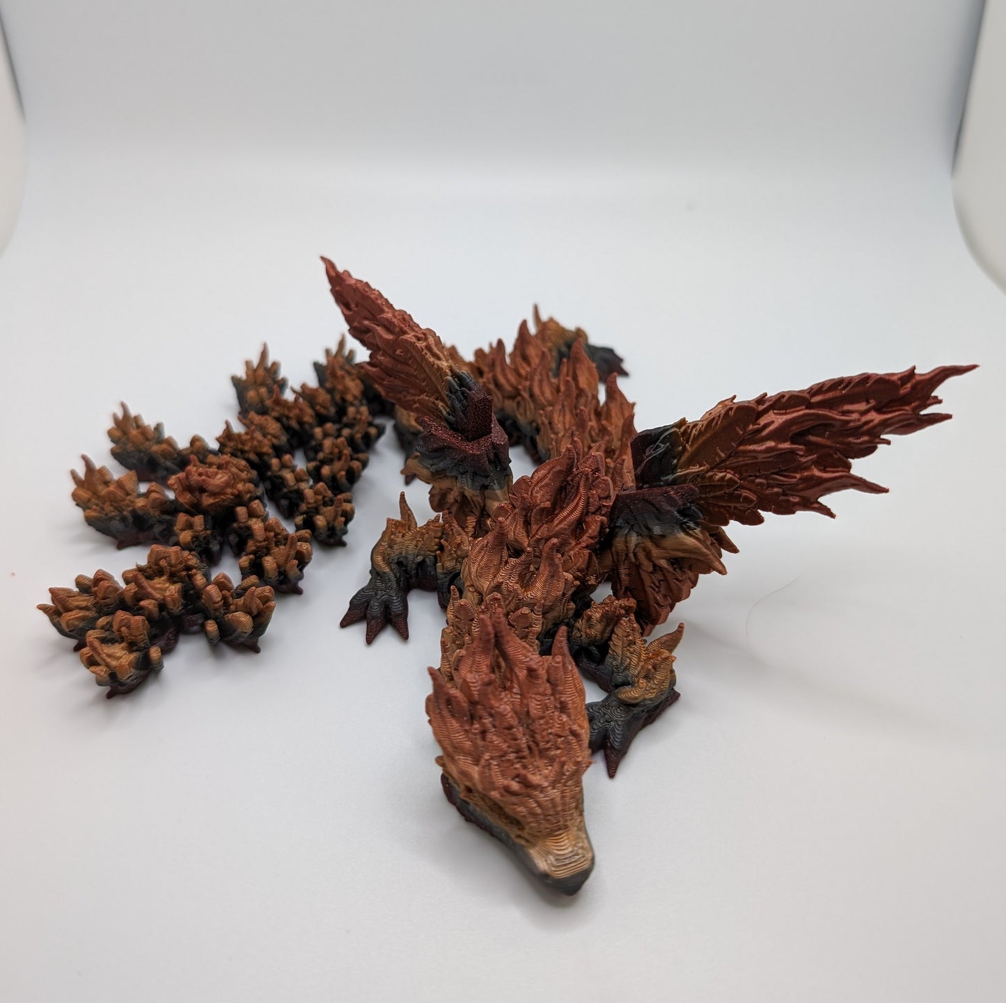 Phoenix Dragon - 3D printed Articulating figurine