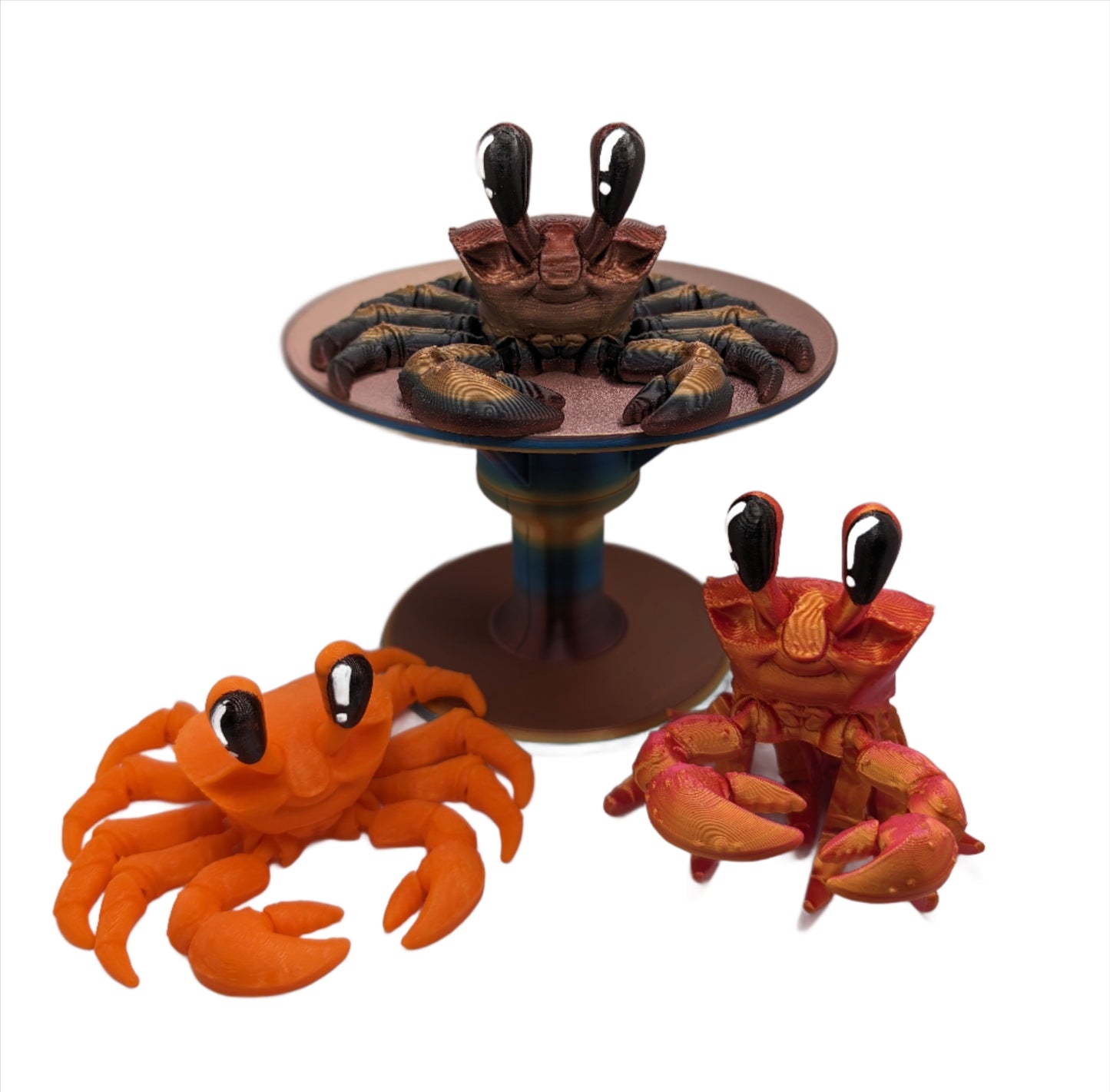 Crab Articulating - 3D printed figurine