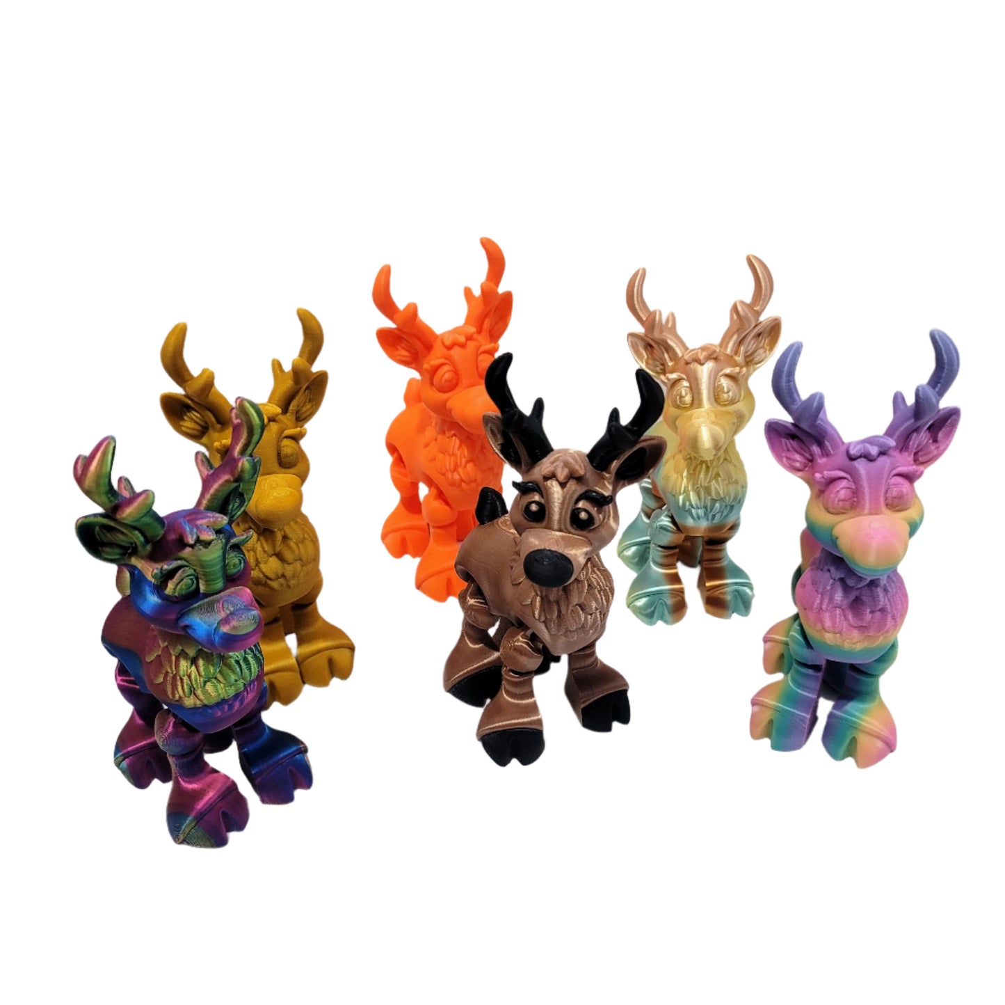 Reindeer - 3D printed Articulating figurine