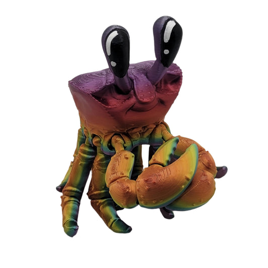 Crab Articulating - 3D printed figurine