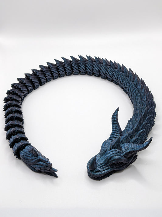 Infernal Dragon - 3D Printed-  - 3D printed Articulating figurine